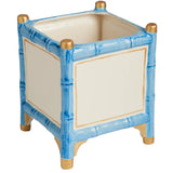 Bamboo Cachepot- Blue