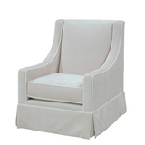 Charlotte Swivel Chair in Amigo Blush- TMHT
