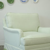 Ellie Swivel Chair in Zesty Stripe