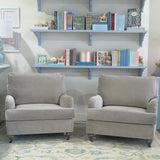 Ellie Lounge Chair in Lulu Otter -TMHT