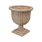 James Braided Square Base Urn