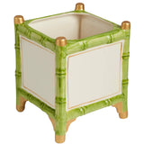 Bamboo Cachepot - Green