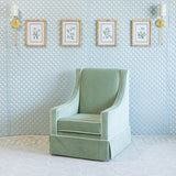 Charlotte Glider in Lulu Sage- The Nursery Edit