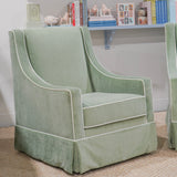 Charlotte Glider/Lounge Chair in Lulu Sage TMHT