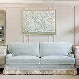 Ellie Fringe Sofa in Dresden Mineral