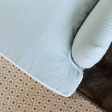 Ellie Fringe Sofa in Dresden Mineral