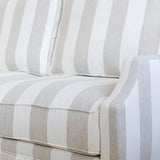 Alice Sofa in Taupe Stripe