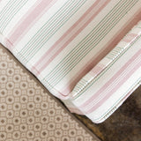 Charlotte Sofa in Anna Stripe Blush