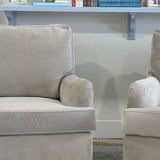 Ellie Lounge Chair in Lulu Otter -TMHT