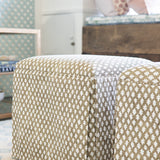 Kelly Ottoman in Gem Chip