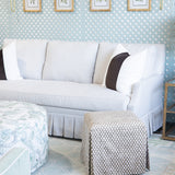 Kelly Ottoman in Gem Chip